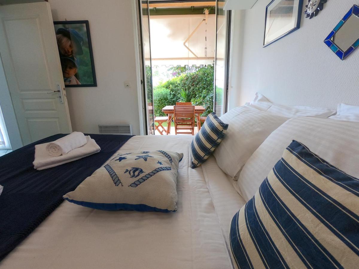 Apartamento Le Marie Jeanne 6 Pers Giardino Wifi Vista Mare Villefranche-sur-Mer Exterior foto