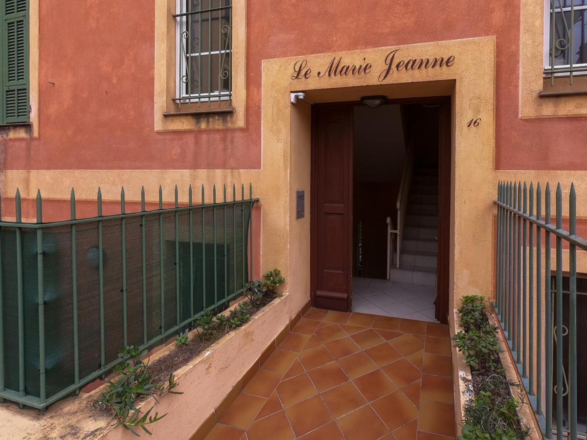 Apartamento Le Marie Jeanne 6 Pers Giardino Wifi Vista Mare Villefranche-sur-Mer Exterior foto