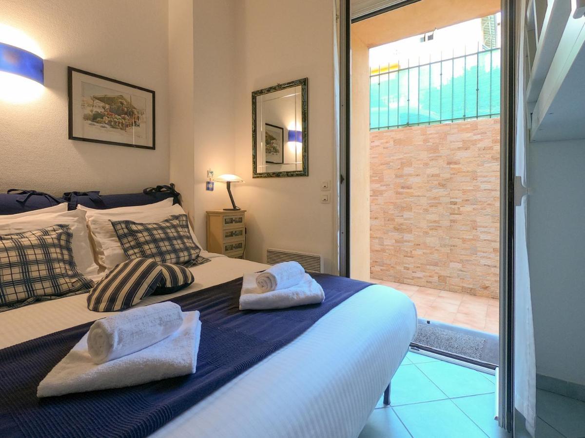 Apartamento Le Marie Jeanne 6 Pers Giardino Wifi Vista Mare Villefranche-sur-Mer Exterior foto